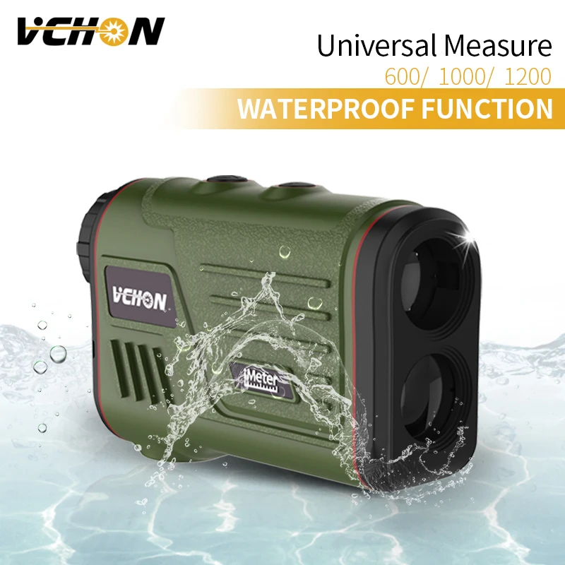 Vchon 1200 м 600 Multifunction 6x Laser Range Finder телескоп угол охота расстояние Гольф дальномер для