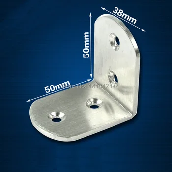 

free shipping 5*5*3.8cm metal corner bracket thicken Shelf Support angle code furniture fitting part fastener household hardware