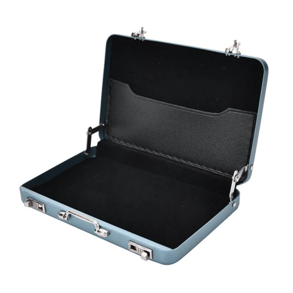 1PC colorful Aluminium Credit Case Box  Fashion Mini Briefcase Business Card Case ID Holders Password