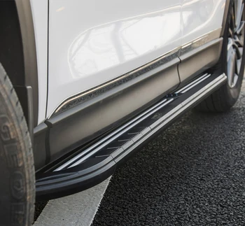 

New style Aluminium for Mazda CX5 CX-5 2017 2018 2019 2020 19 running board side step Nerf bars pedal good quality