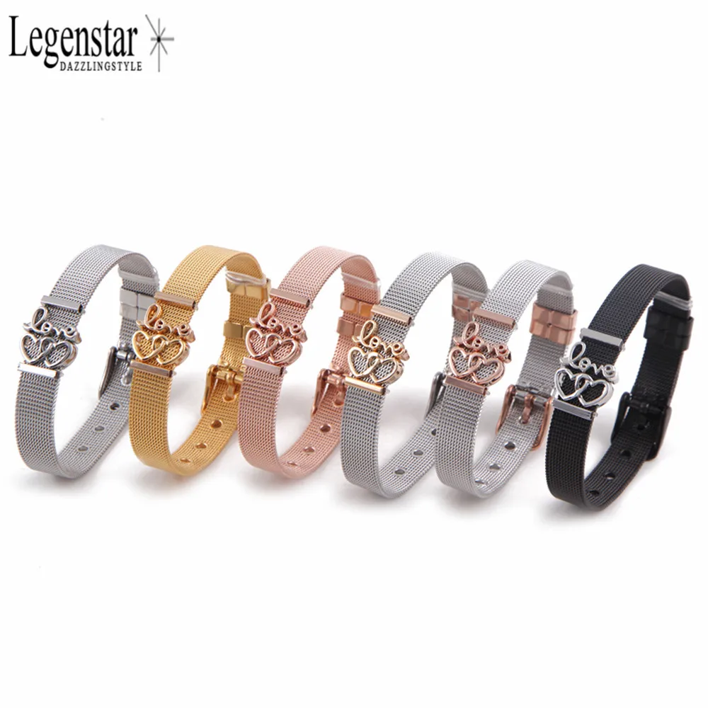Buy Legenstar Charm Keep Mesh Bracelet With Love