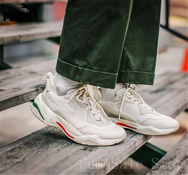 puma thunder desert femme gris