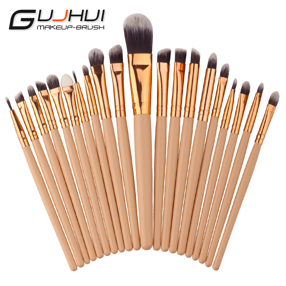 

Brush cepillos   escovas 20PCS  Make Up Foundation Eyebrow Eyeliner  Cosmetic tool brosses    MAY10