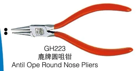 

Antil Ope Round/Chain/Flat Nose Pliers, Jeweller Pliers Jewelry Tool
