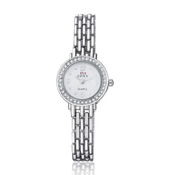 

New Fashion Luxury Brand Bracelet Watches Women Dress Watches Ladies Rhinestone Quartz Watch relogio feminino AC060