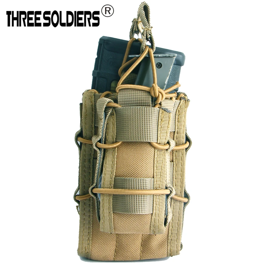 Тактический Журнал M4 Mag Molle Сумка с пистолетной магнитной сумкой