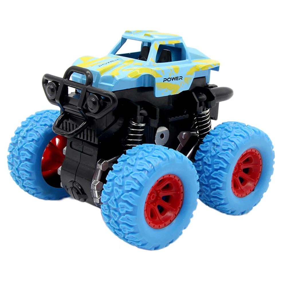 1 шт мини 4WD инерции вращающийся автомобиль игрушки для детей трения Мощность Off