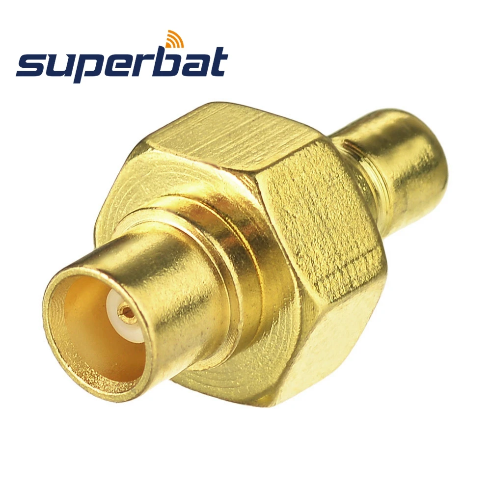 

Superbat RF MCX Jack to SMB Jack Female to Female Straight Connector Adapter