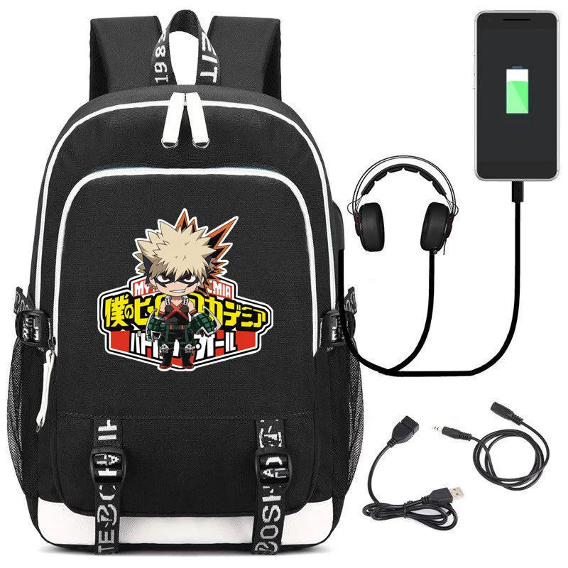 Аниме Boku No Hero Academy Косплей рюкзак мой герой Academy izku Midoriya рюкзак для подростков школьный рюкзак сумки на плечо - Цвет: 17