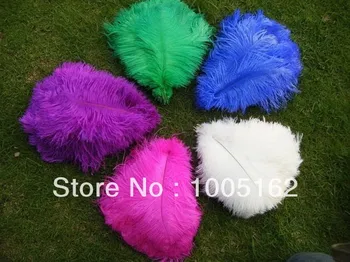 

Wholesale -200pcs 12-14inch(30-35cm) Ostrich Feather for Wedding centerpiece Home table centerpiece