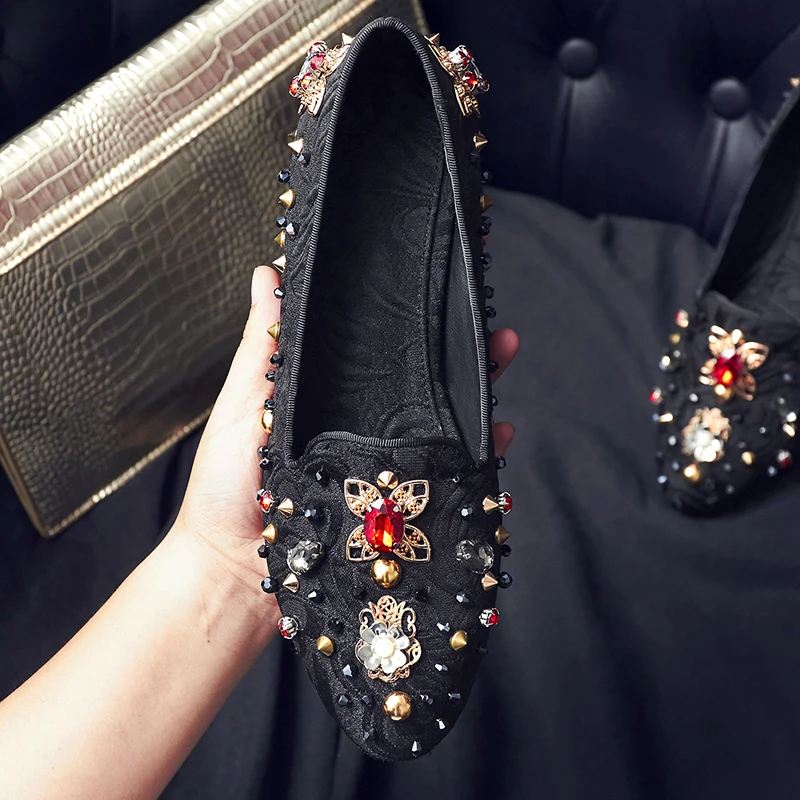 Новые chaussures femmes de luxe de marque Роскошные дизайнерская обувь для женщин женская обувь на плоской подошве
