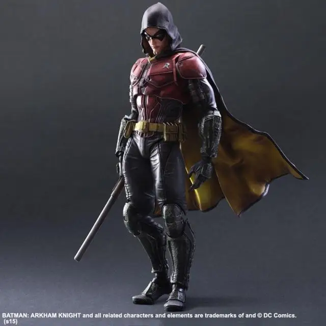 Play Arts Kai Batman:Arkham Knight Robin Action Figure Jason Todd Robin PVC  Model Toy - AliExpress