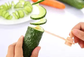 

500pc Hot High Quality Carrot Spiral Slicer Kitchen Cutting Models Potato Cutter Cooking Accessories Home Gadgets