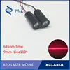 Line laser module 9mm 635nm5mw red line laser module marking laser ► Photo 1/6