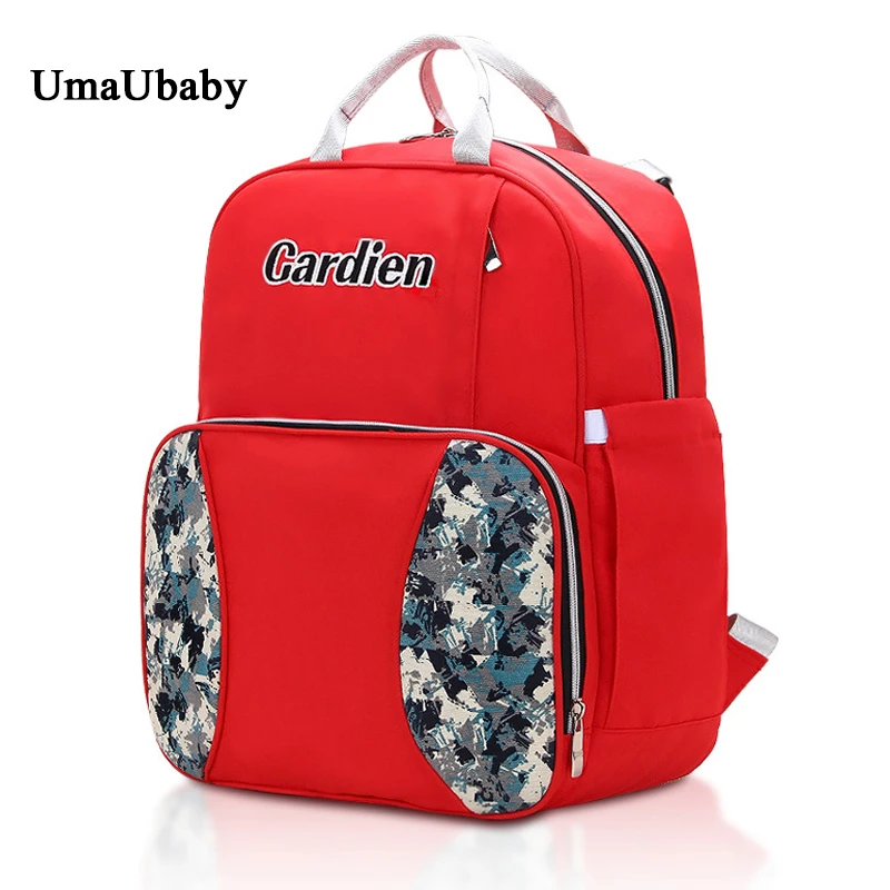 

2018 New Mummy Bag Multi-function Large-capacity Mother Double-shoulder Travel Backpack Waterproof Mother Baby Diaper Backpack