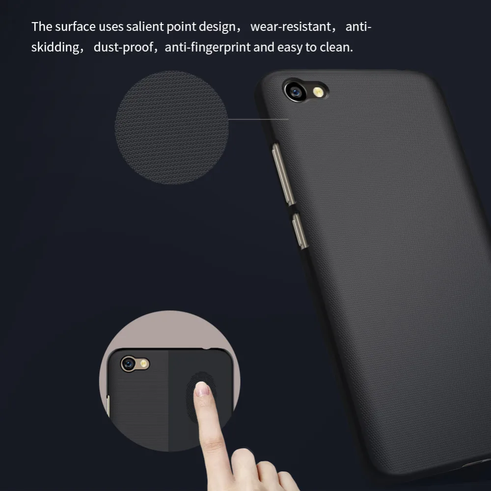 Чехол NILLKIN для Redmi Note 5A жесткий матовый чехол накладка Xiaomi /Y1 Lite 5 дюйма защитный