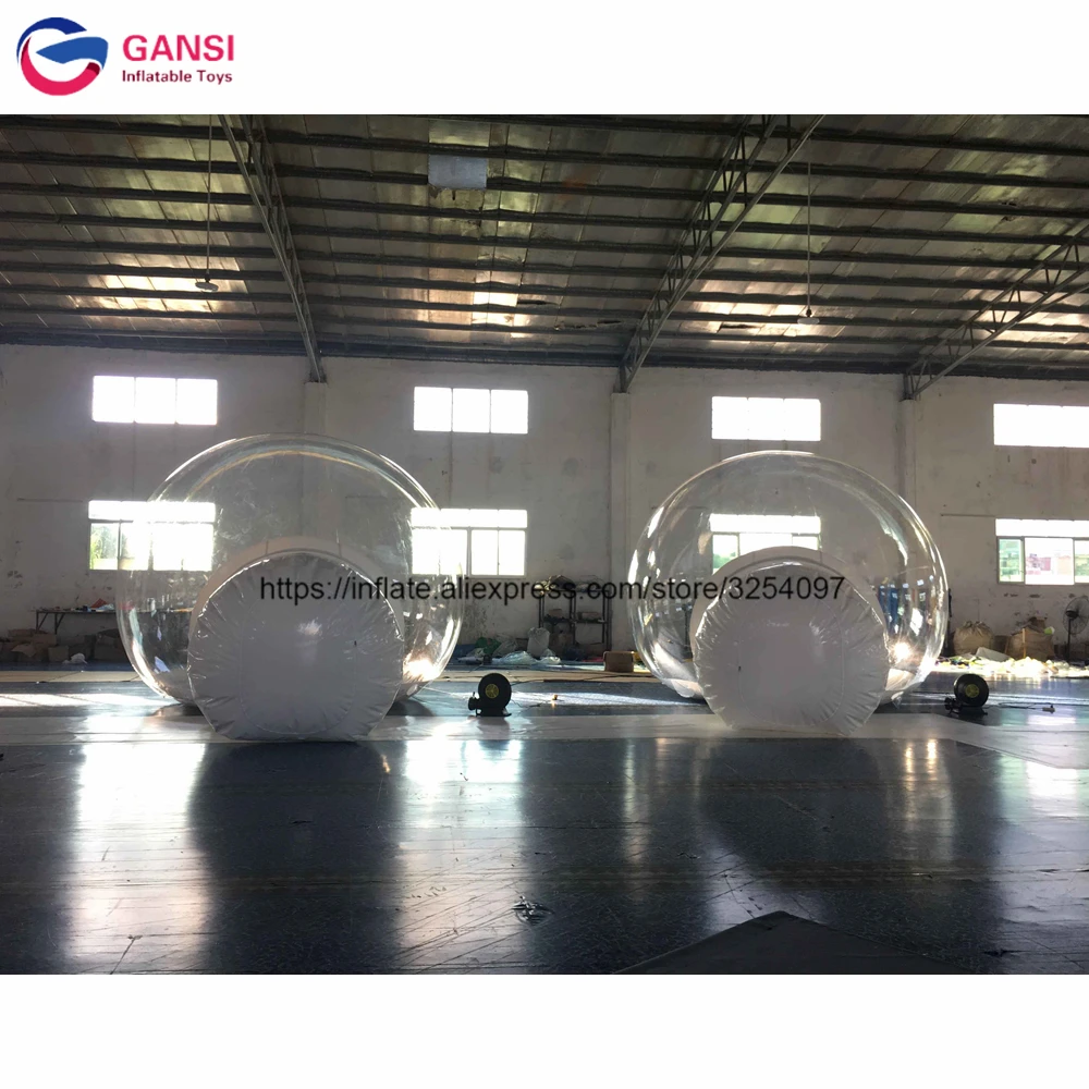 Party event clear dome bubble tent ,new design inflatable camping tent with free blower