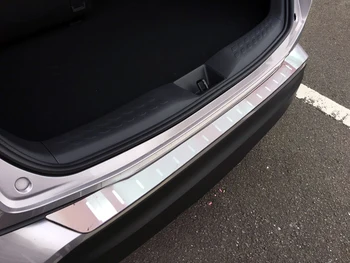 

2016 2017 2018 For Toyota C-HR Rear Trunk Boot Outer Bumper Guard Sill Plate Portector Stainless Steel 1 Piece