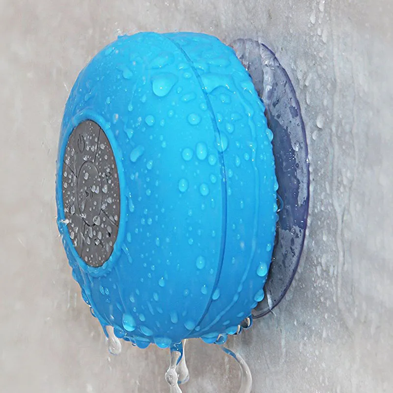 Bts 06 Mini Portable Bluetooth Speaker Waterproof Wireless Music Player For Shower Free Shipping Worldwide