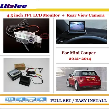 

Liislee For Mini Cooper 2012~2014 Car Reverse Backup Rear Camera + 4.3"TFT LCD Screen Monitor = 2 in 1 Rearview Parking System
