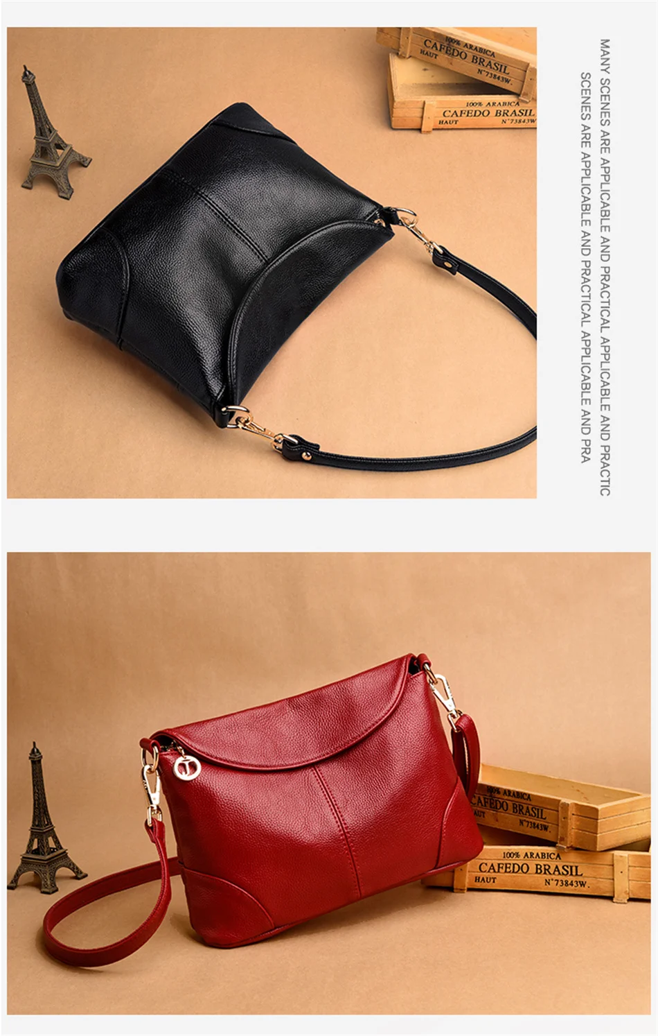 Leather Luxury Women Handbags Designer Messenger Bag Small Ladies Shoulder Hand Crossbody Bags For Women 2020 bolsas de mujer