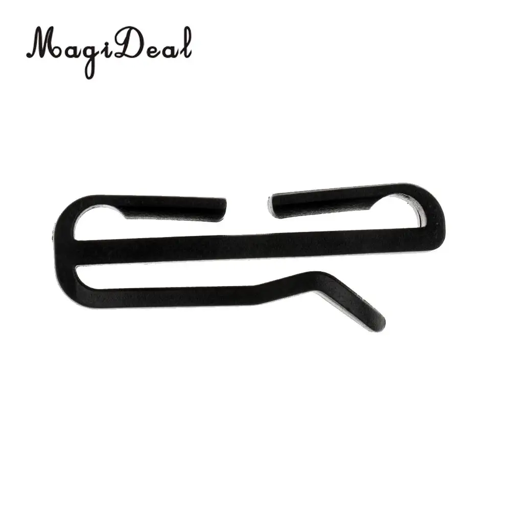 MagiDeal 10x 25mm Plastic Molle Webbing Connector Strap Belt Fastener Buckle Backpack Clip for Outdoor Camping Hiking Accessory