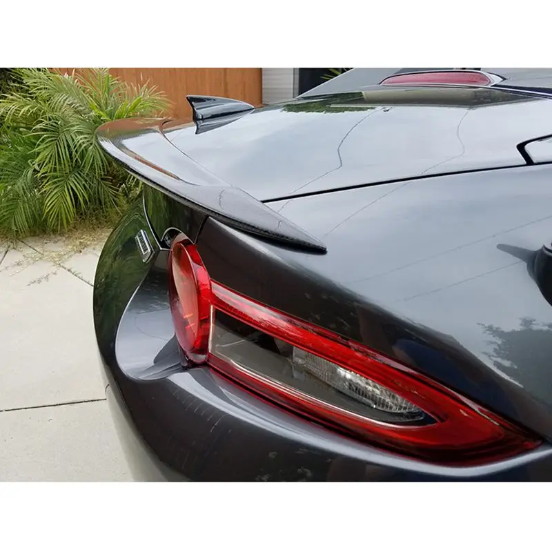 Автомобиль-Стайлинг для Mazda MX5 ND Miata Garage варьироваться Стиль углеродного волокна Ducktail задний спойлер