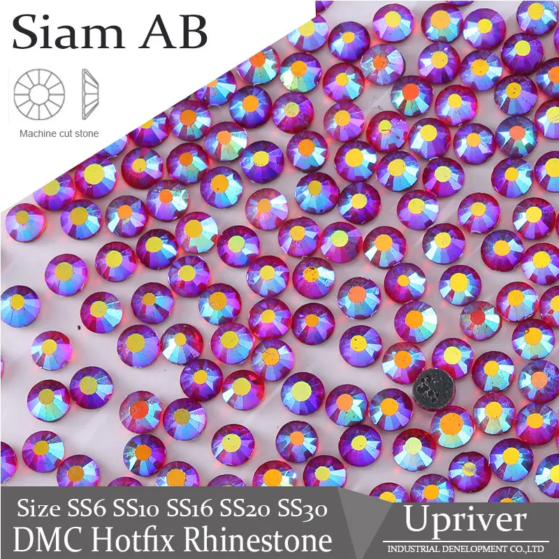Reuver Siam AB DMC блестящие стразы с плоской спинкой в стиле Монтана Свободные