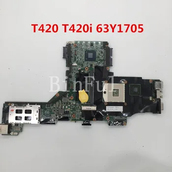 

High quality For Thinkpad T420 T420i Laptop motherboard 63Y1705 QM67 DDR3 100% full Tested