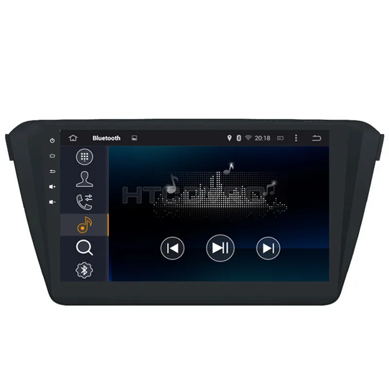Excellent YMODVHT 10.1inch Octa Core 4GB+32GB Android 9.0 Car DVD Player for Skoda Superb B8 2015- Radio Stereo GPS Navigation 5