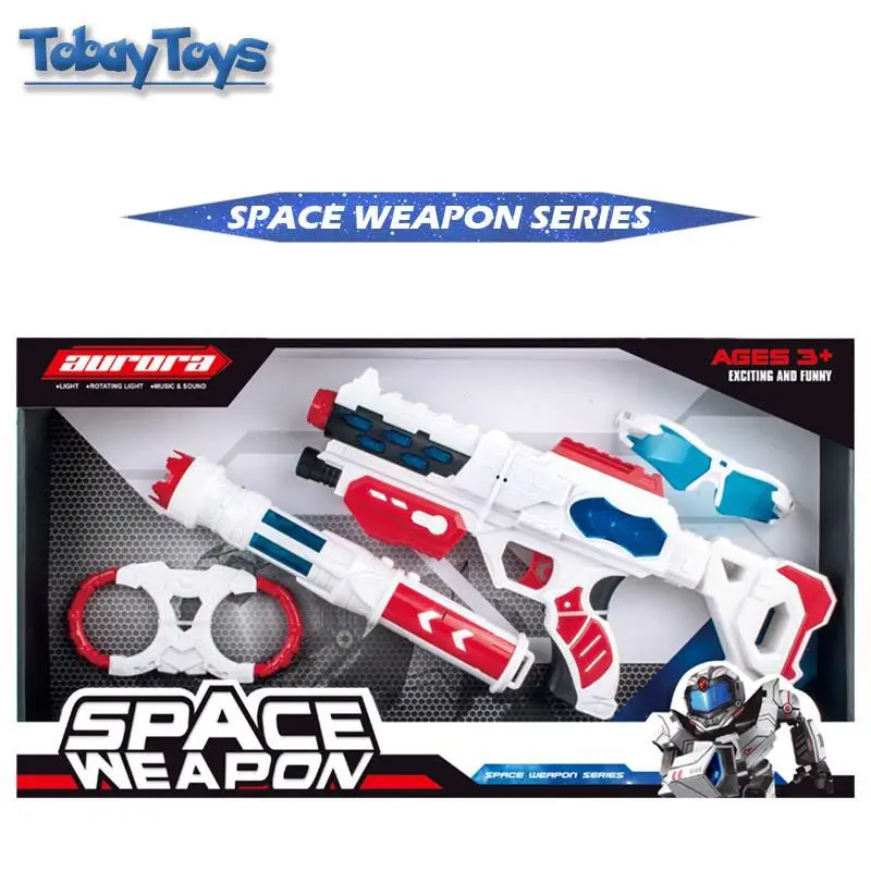 

New Arrival Role Playing Kids Plastic Gun Toy Gun Children Space Weapon Gun Series Toys For Birthday's Day Gift