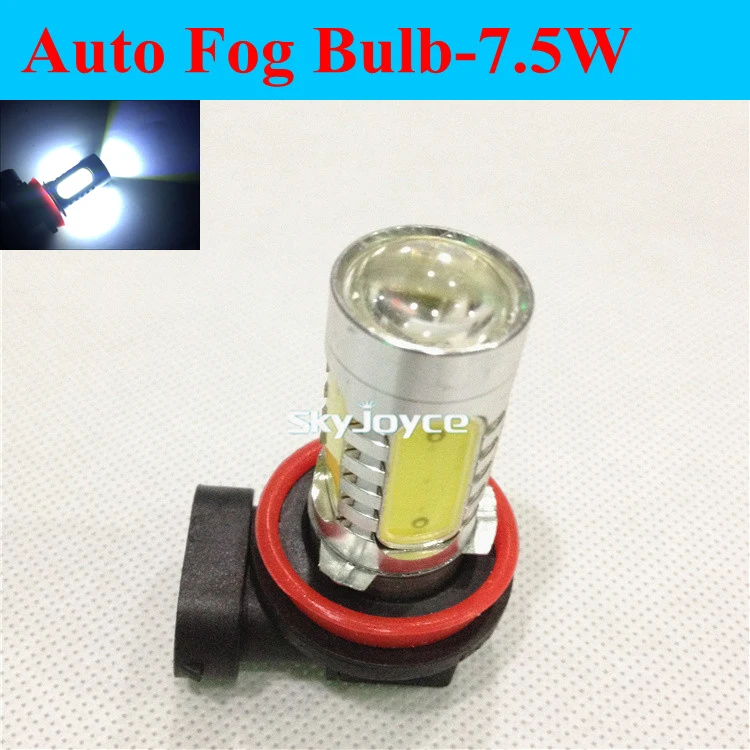 

10X led fog lamp bulb H11 led fog lights white yellow DC12V H8 H9 H11 auto fog daytime running light car driving led