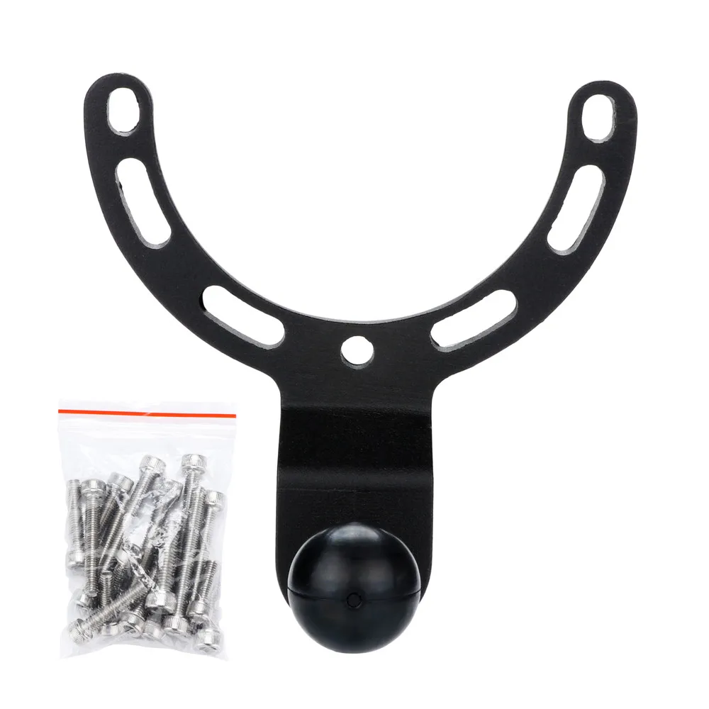 

1PCS New 360 Degree Motorcycle Adjustable Tank Cap Mount Video Camera GPS Phone MP3 Players Holder For Kawasaki Honda BMW