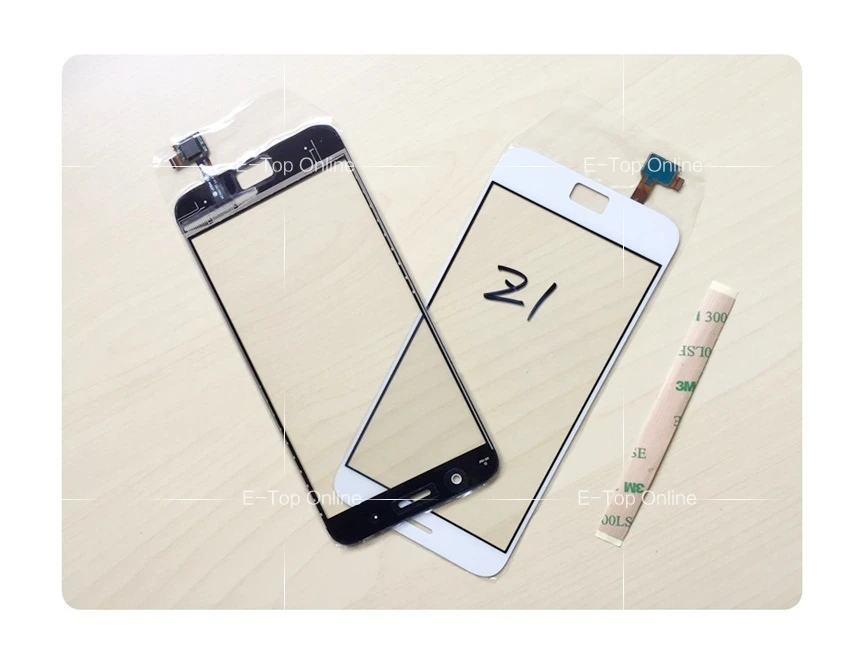 5 &quotчерный/белый сенсорный экран для lenovo ZUK Z1/ZUK Z2 дигитайзер + Бесплатная дорожка |