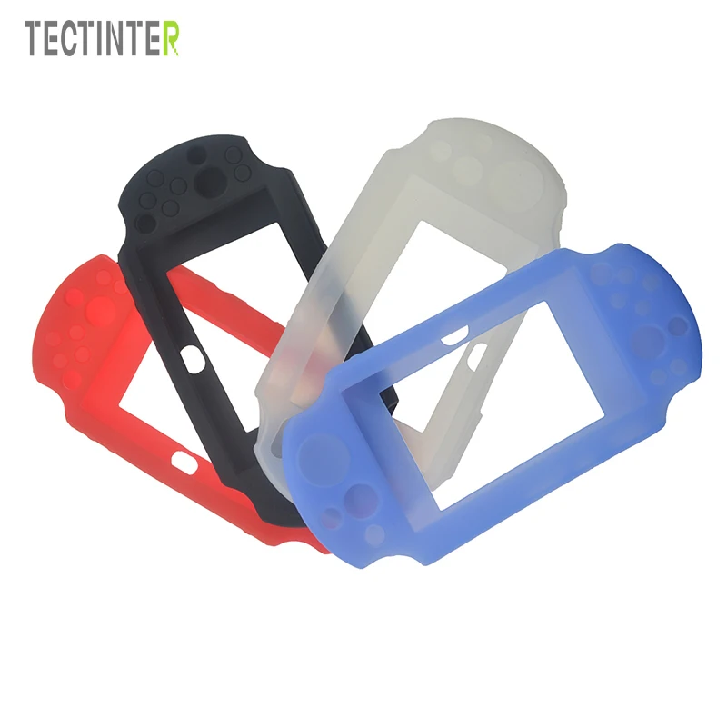 Silicone Proctective Flexible Gel Rubber Skin Case Cover For PSV 2000 Console for PSP VITA | Электроника