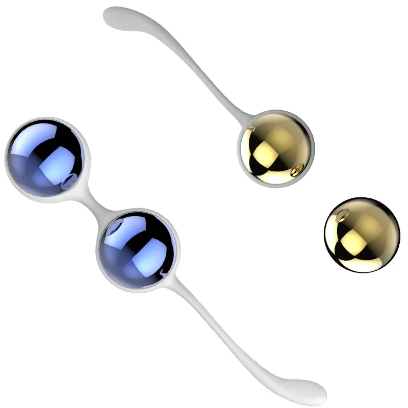 4 Beads Women Shrinking Ball Stainless Steel Ben Wa Balls Sets Anal Kegel Tighten Exercise Machine Vaginal Trainer-30 | Красота и