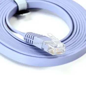 

High quality New CAT6 RJ45 Cable Flat UTP 10/100/1000Mbps Ethernet Network Cable For Router DSL Modem