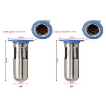 

Stainless Steel Deodorant Floor Drain Core Deep Water Seal Cores For Bathroom Toilet Sewer J6PD