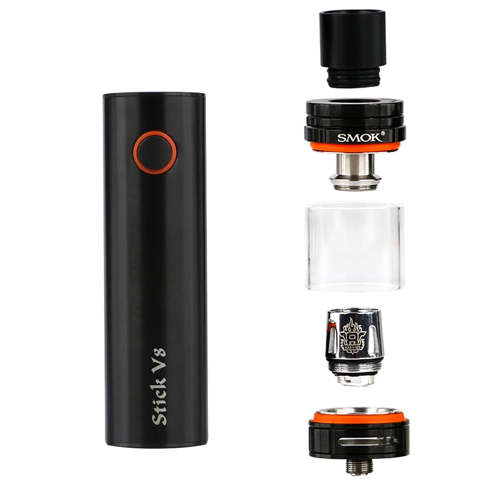 SMOK Stick V8 комплект встроенный 3000 мАч vape мод и 5 мл TFV8 большой детский бак