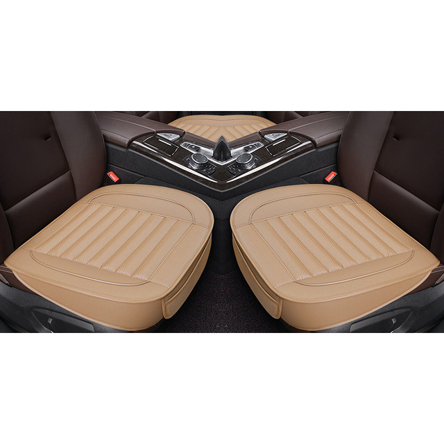 Car Seat Cover PU Leather Auto Car Seat Cushion Automotives Seat Covers Front Rear Seat Cover Car Interior Accessories