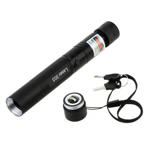 سوبر قوية 532nm الليزر البطاريات aaa مؤشرات ليزر خضراء حرق مباراة بالون البوب ليزر ضبط التركيز 303 الليزر