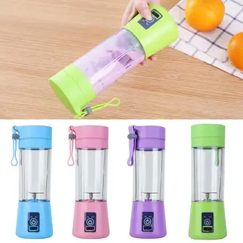 

380ml Portable Size USB Juicer Cup Handheld Fruit Smoothie Maker Portable Rechargeable Juice Cup Water