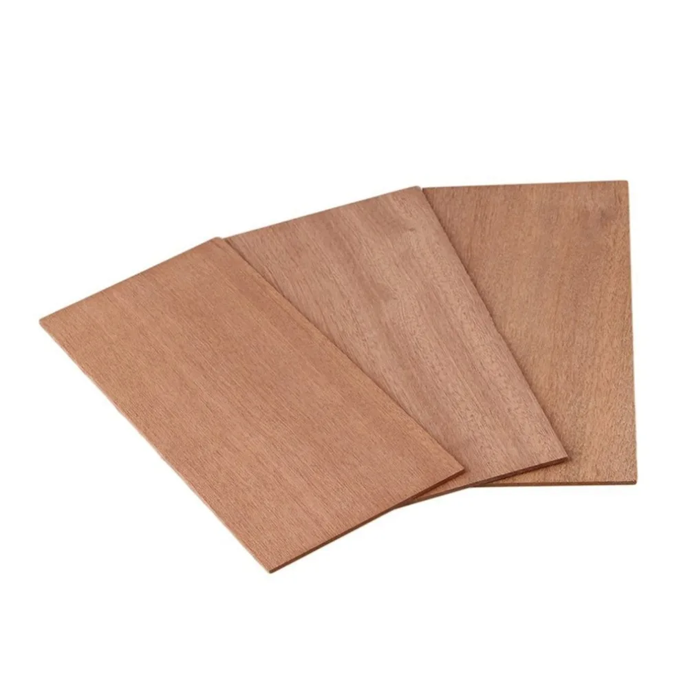 3pcs Guitar Panels Eco-friendly Solid Wood Panel DIY Handmade Materials Guitar Repairing Accessory for Folk Classic Guitar