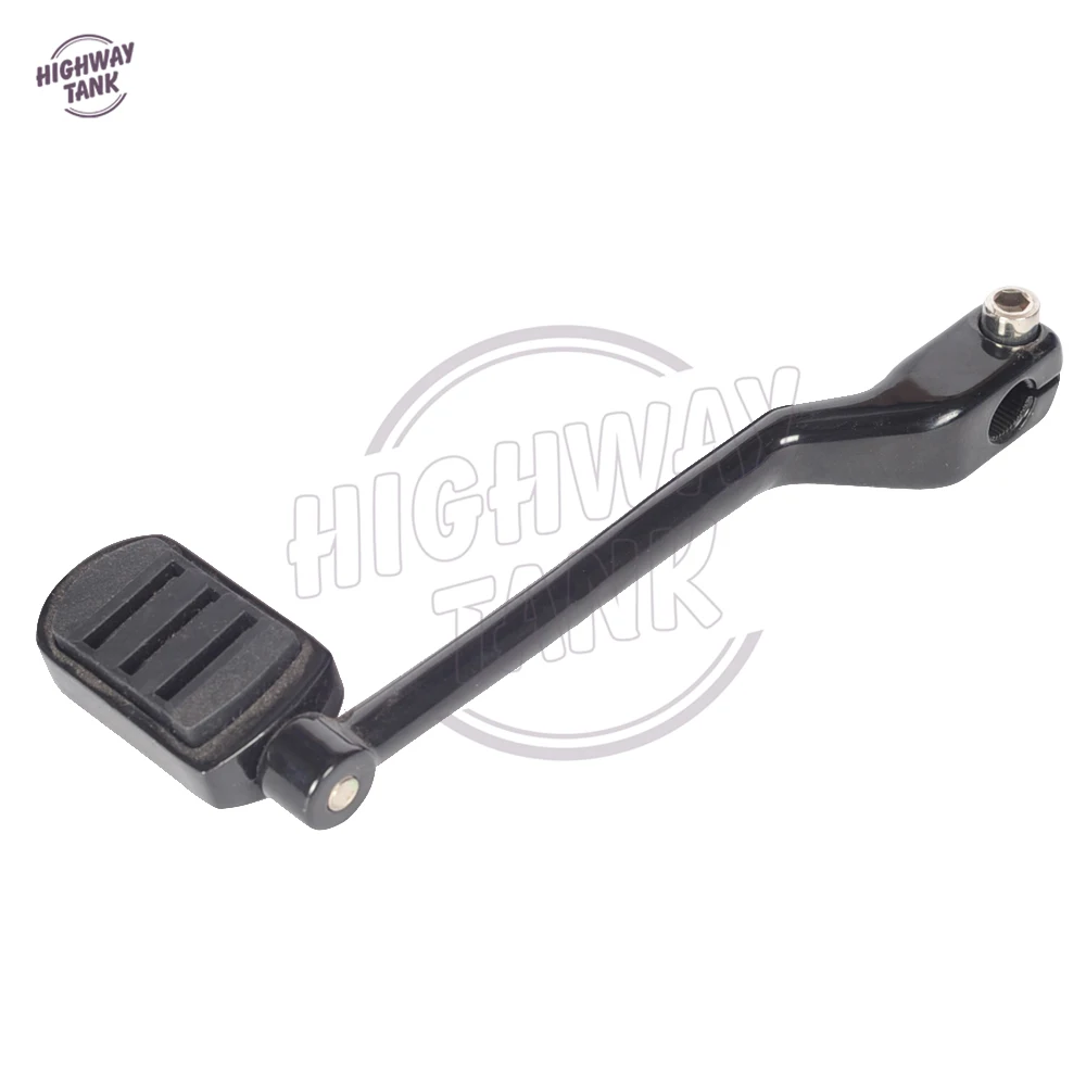 Black Motorcycle Left Rear Heel Shift Lever Pedal Moto Shifter Levers