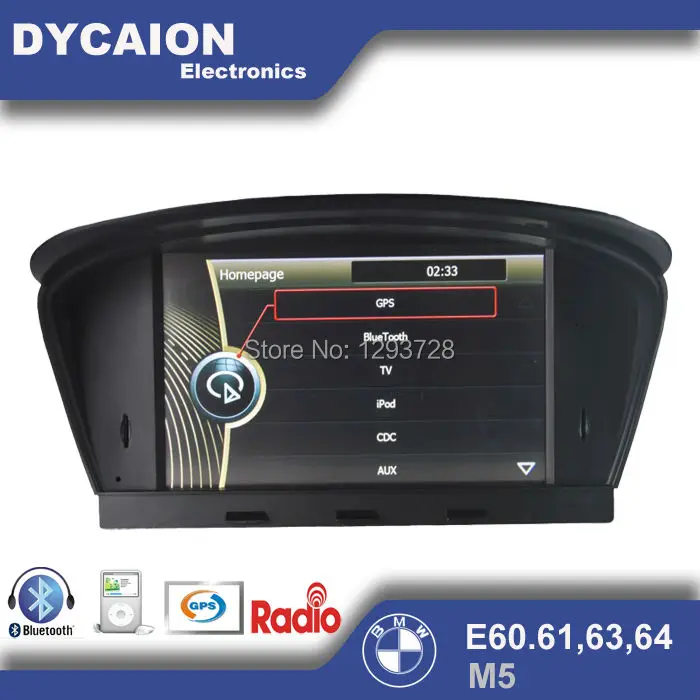 Car audio stereo cd usb mp3 for BMW E60/2din radio for E60 with gps/dvd