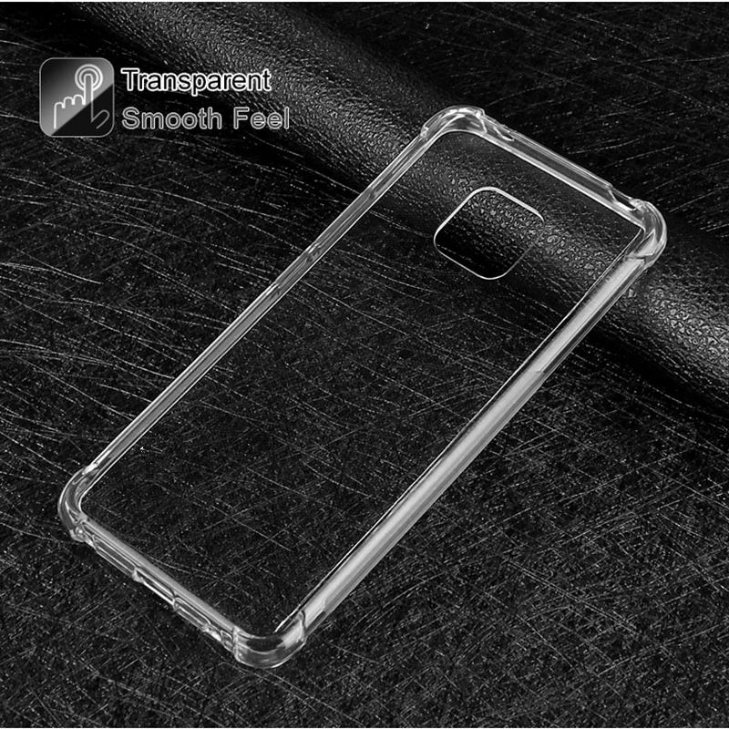 Прозрачный чехол из ТПУ для Huawei P9 P20 Pro Lite Mate 9 10 20 задняя крышка Honor Play 8X MAX Nova 4 3 2s