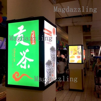 

High Brightness A2 Outdoor Black Aluminum Frame LED Advertising Light Box Slim LED Snap Frame