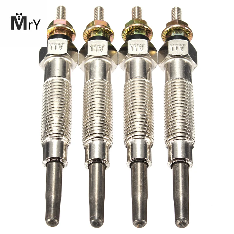 

4Pcs Diesel Heater Glow Plugs IKH20 5344 Made in Japan Iridium spark plug For Benz CLS55 Toyota Volvo Suzuki Mitsubishi BMW IKH2