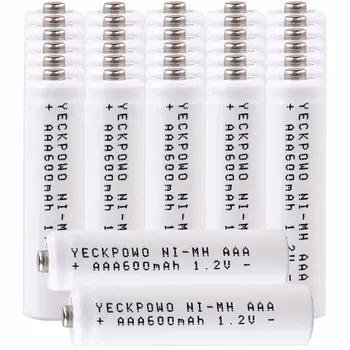 

Lowest price 32 piece AAA battery 1.2v batteries rechargeable 600mAh nimh battery for power tools akkumulator