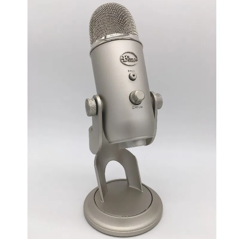 Оригинальный профессиональный студийный USB микрофон yeti для прямой трансляции с